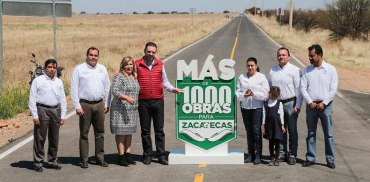 MÁS DE MIL OBRAS PARA ZACATECAS CUMPLE LA META MÁS DE MIL OBRAS PARA ZACATECAS CUMPLE LA META