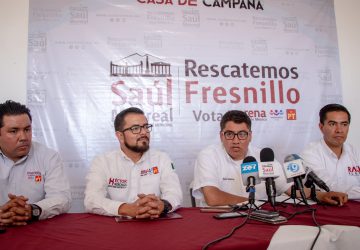 SAÚL MONREAL ANUNCIÓ PROGRAMA EMERGENTE DE OBRA PÚBLICA PARA EL MINERAL