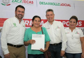 ENTREGA GOBIERNO CRÉDITOS PARA EMPRENDEDORES DE FRESNILLO Y VALPARAÍSO