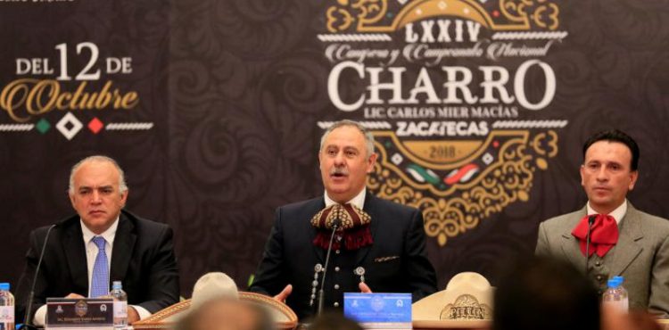 PREPARA ZACATECAS LA MEJOR EDICIÓN DEL CONGRESO Y CAMPEONATO NACIONAL CHARRO