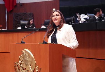 EXIGE GEOVANNA BAÑUELOS RESPETO A MIGRANTES Y SOBERANÍA NACIONAL