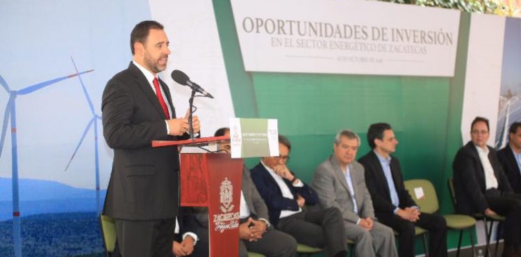 ZACATECAS, LA MEJOR OPCIÓN PARA INVERSIONISTAS DEL SECTOR ENERGÉTICO: TELLO