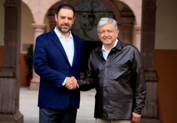 COINCIDEN LÓPEZ OBRADOR Y ALEJANDRO TELLO EN TRABAJAR POR LA SEGURIDAD Y EL BENEFICIO DE ZACATECAS