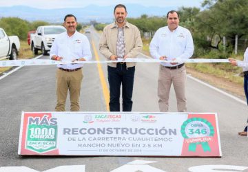 MODERNIZA TELLO CARRETERAS Y REFUERZA INFRAESTRUCTURA EDUCATIVA DE CIUDAD CUAUHTÉMOC