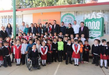 MODERNIZA GOBERNADOR PLANTELES EDUCATIVOS DEL NOROESTE DE ZACATECAS