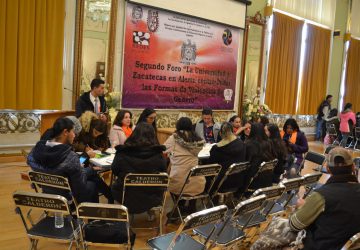 LLEVAN A CABO SEGUNDO FORO “LA UNIVERSIDAD Y ZACATECAS EN ALERTA CONTRA TODAS LAS FORMAS DE VIOLENCIA DE GÉNERO”