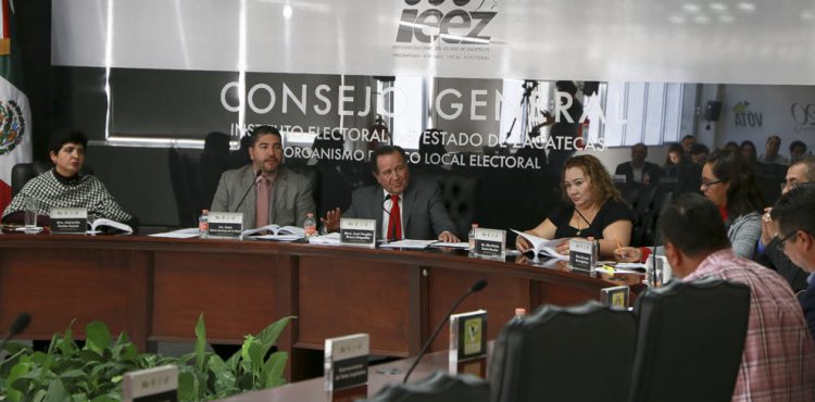 CUMPLE IEEZ SENTENCIA DEL TRIJEZ, SOBRE EL REGISTRO DE 3 PARTIDOS POLÍTICOS ESTATALES