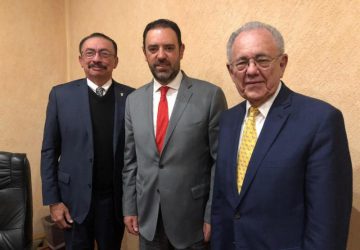 ANALIZAN GOBERNADOR Y PRÓXIMO SECRETARIO DE COMUNICACIONES Y TRANSPORTES PROYECTOS CARRETEROS PARA ZACATECAS