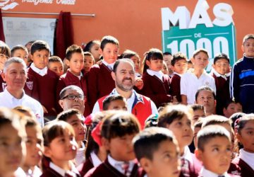 CON LA REHABILITACIÓN DE ESCUELAS, GOBERNADOR MEJORA CONDICIONES DE ESTUDIANTES DE ZONAS RURALES