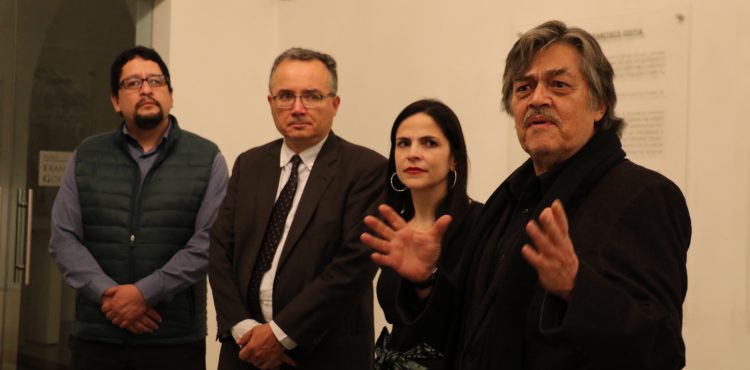 INAUGURAN LA EXPOSICIÓN (ENTRE PARÉNTESIS), DE FELIPE DE LA TORRE