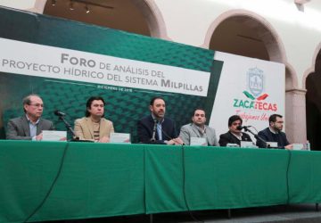 CONVOCA  GOBERNADOR A DEFENDER CONSTRUCCIÓN DE PRESA MILPILLAS, EN ZACATECAS