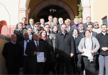 SE REUNE EL GOBERNADOR DE ZACATECAS CON NOTARIOS PÚBLICOS Y LES REFRENDA EL RESPETO A SU AUTONOMÍA