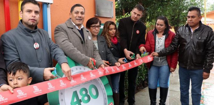 MÁS DE MIL OBRAS PARA ZACATECAS DIGNIFICA ESCUELAS EN TLALTENANGO