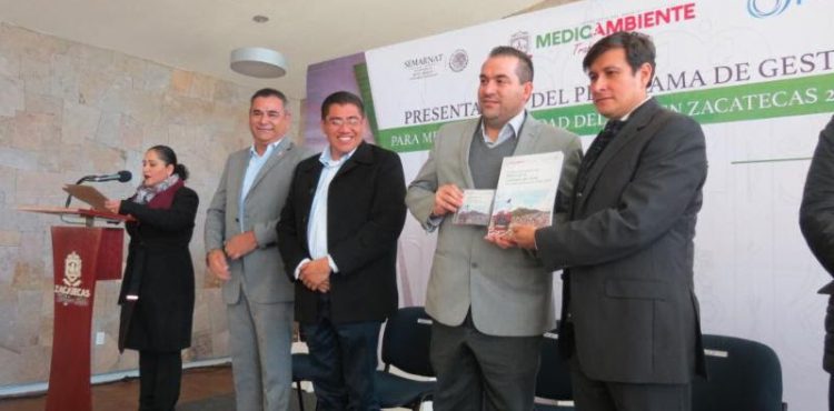 RECIBE ESTADO DE ZACATECAS PROYECTO PARA MEJORAR LA CALIDAD DEL AIRE 2018 – 2028