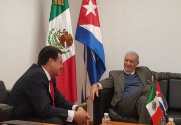 SE REÚNE FEMAT CON EMBAJADOR DE CUBA