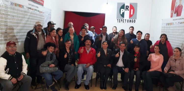 REVISA PRI ESTRUCTURAS Y MILITANTES EN TEPETONGO