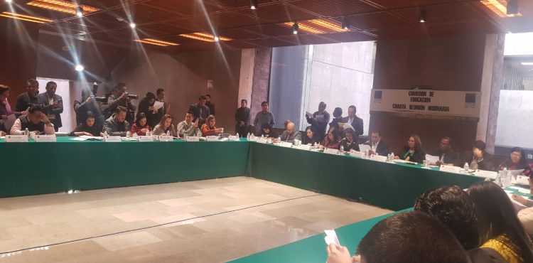 ACUERDA COMISIÓN DE EDUCACIÓN, REUNIÓN CON TITULAR DE LA SEP