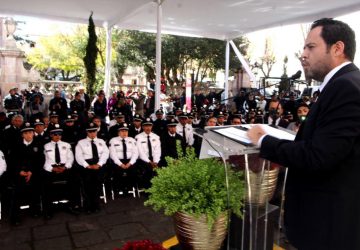 RECONOCE ULISES MEJÍA LABOR DE POLICÍAS MUNICIPALES Y ANUNCIA ESTRATEGIAS DE SEGURIDAD EN MATERIA DE PROXIMIDAD SOCIAL