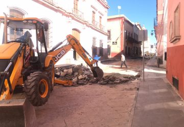 CON ARRANQUE DE OBRA PÚBLICA, INICIA ULISES MEJÍA RESCATE DEL CENTRO HISTÓRICO