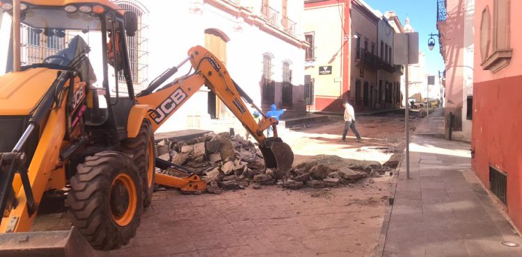 CON ARRANQUE DE OBRA PÚBLICA, INICIA ULISES MEJÍA RESCATE DEL CENTRO HISTÓRICO