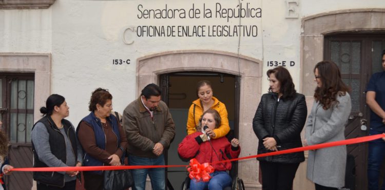 APERTURA CLAUDIA ANAYA SU OFICINA DE ENLACE LEGISLATIVO