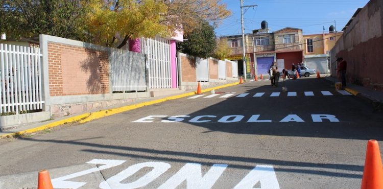 GOBIERNO DE ZACATECAS REALIZA PROGRAMA DE SEÑALIZACIÓN VIAL EN LAS ESCUELAS