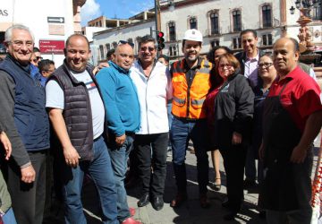 ARRANCAN OBRAS PARA EMBELLECER EL CENTRO HISTÓRICO DE ZACATECAS PATRIMONIO MUNDIAL