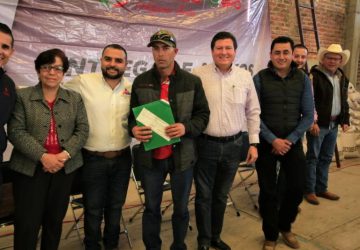 ENTREGA GOBIERNO PAGOS DE SEGURO CATASTRÓFICO Y SEMILLAS A PRODUCTORES DE TLALTENANGO