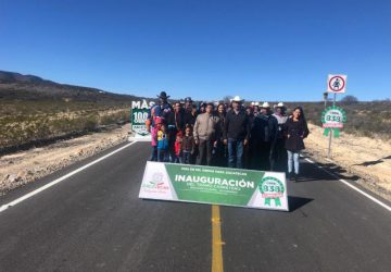 MODERNIZA MÁS DE MIL OBRAS PARA ZACATECAS TRAMO CARRETERO EN MELCHOR OCAMPO