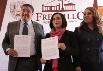 LA CDHEZ Y LA PRESIDENCIA MUNICIPAL DE FRESNILLO FIRMAN CONVENIO DE COLABORACIÓN