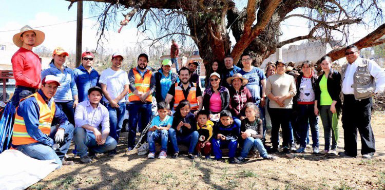 COLONOS DE LOMAS DE BRACHO AGRADECEN A ULISES MEJÍA Y SU EQUIPO POR LABORES DE DIGNIFICACIÓN Y SE COMPROMETEN A CONTINUAR LAS