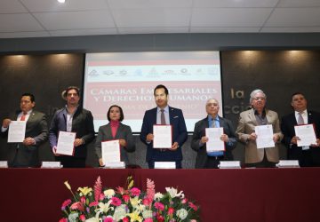 LA CDHEZ FIRMA CONVENIO CON LAS CÁMARAS EMPRESARIALES