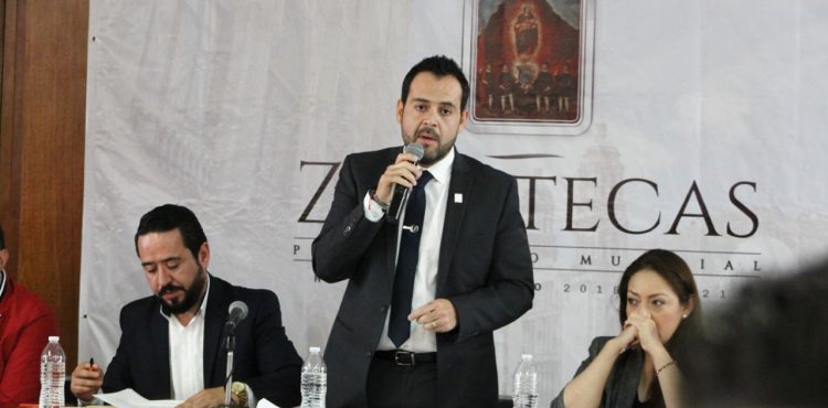 ENCABEZA ULISES MEJÍA INSTALACIÓN DEL COMITÉ DE PLANEACIÓN PARA EL DESARROLLO MUNICIPAL DE ZACATECAS