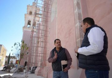 SUPERVISA GOBIERNO ESTATAL AVANCE EN OBRA PATRIMONIAL DE JEREZ