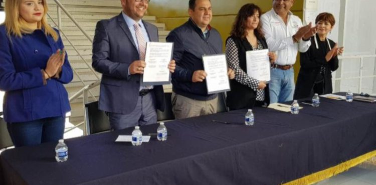 FIRMAN CONVENIO GOBIERNO ESTATAL Y UAZ A FAVOR DEL MEDIO AMBIENTE