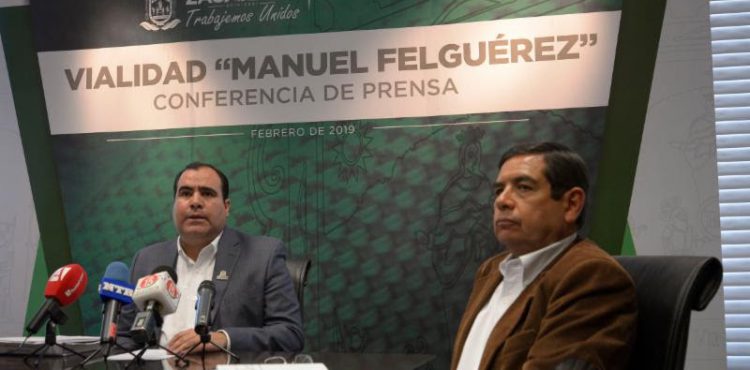 CUMPLE GOBIERNO AL DAR MAYOR CONECTIVIDAD A ZACATECAS CON LA NUEVA VIALIDAD MANUEL FELGUÉREZ