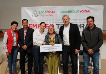 CUMPLE GOBIERNO ESTATAL CON ENTREGA DE APOYOS DE EMPLEO TEMPORAL EN MUNICIPIOS