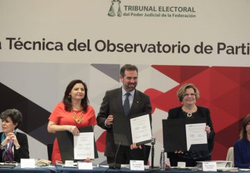 ENTREGA INE A INMUJERES PRESIDENCIA DEL OBSERVATORIO DE PARTICIPACIÓN POLÍTICA DE LAS MUJERES EN MÉXICO