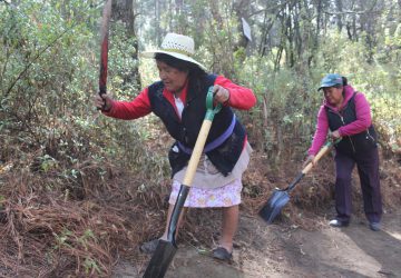 MUJERES PROTEGEN PARQUE NACIONAL LA MALINCHE