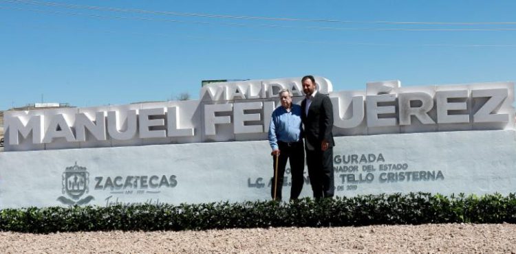 ENTREGA GOBERNADOR TELLO VIALIDAD MANUEL FELGUÉREZ