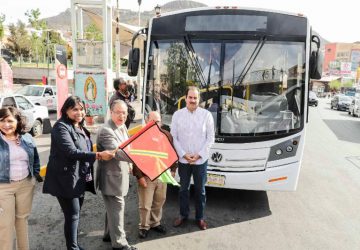 CONTINÚA GOBIERNO ESTATAL CON PRUEBA DE UNIDADES PARA NUEVO MODELO DE TRANSPORTE URBANO