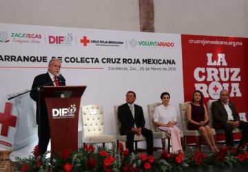 INICIA COLECTA ANUAL DE CRUZ ROJA EN ZACATECAS