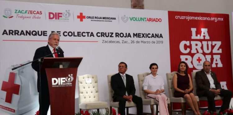 INICIA COLECTA ANUAL DE CRUZ ROJA EN ZACATECAS INICIA COLECTA ANUAL DE CRUZ ROJA EN ZACATECAS