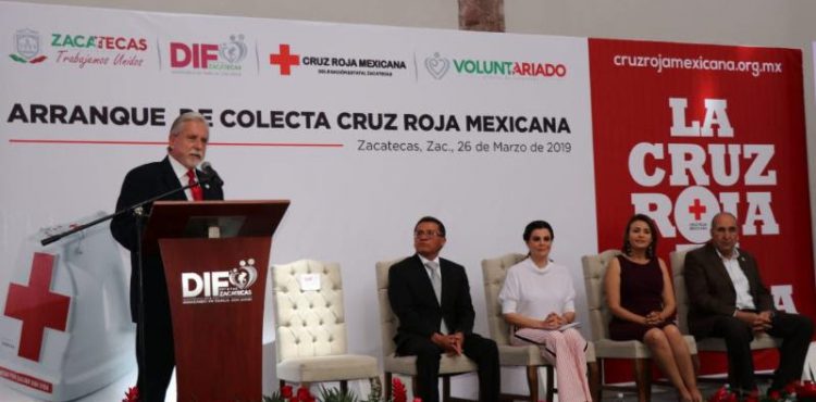 INICIA COLECTA ANUAL DE CRUZ ROJA EN ZACATECAS