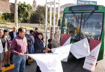 INICIAN PRUEBAS DE AUTOBÚS HÍBRIDO PARA NUEVO MODELO DE TRANSPORTE EN ZACATECAS