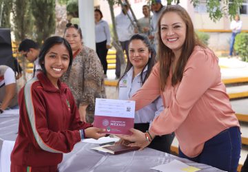 BECAS PARA EL BIENESTAR “BENITO JUÁREZ” COMBATEN LA DESERCIÓN ESCOLAR: VERÓNICA DÍAZ