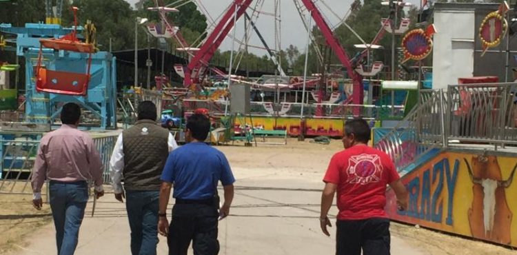 REVISA PROTECCIÓN CIVIL MEDIDAS DE  SEGURIDAD EN INSTALACIONES DE FERIA DE JEREZ, ZACATECAS