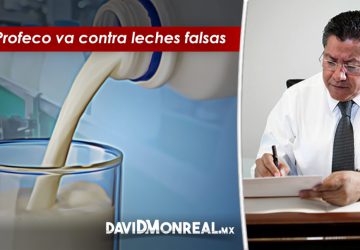 Profeco va contra leches falsas