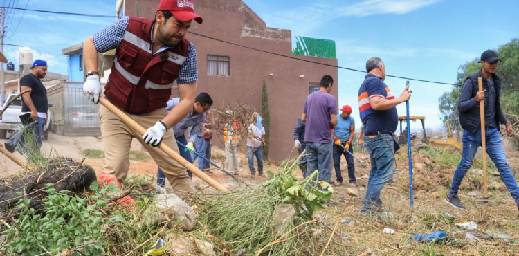 DIGNIFICAN ESPACIOS PÚBLICOS DE LA COLONIA CNOP POR UN ZACATECAS LIMPIO Y SEGURO