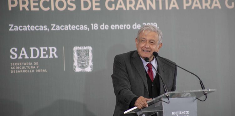 EL PRESIDENTE ANDRÉS MANUEL LÓPEZ OBRADOR VISITARÁ ZACATECAS EL PRÓXIMO VIERNES